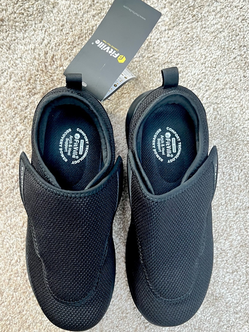 FitVille Women’s Slip-On Comfort  Shoes